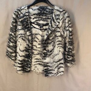 Esprit vintage set of jacket & sleeveless blouse